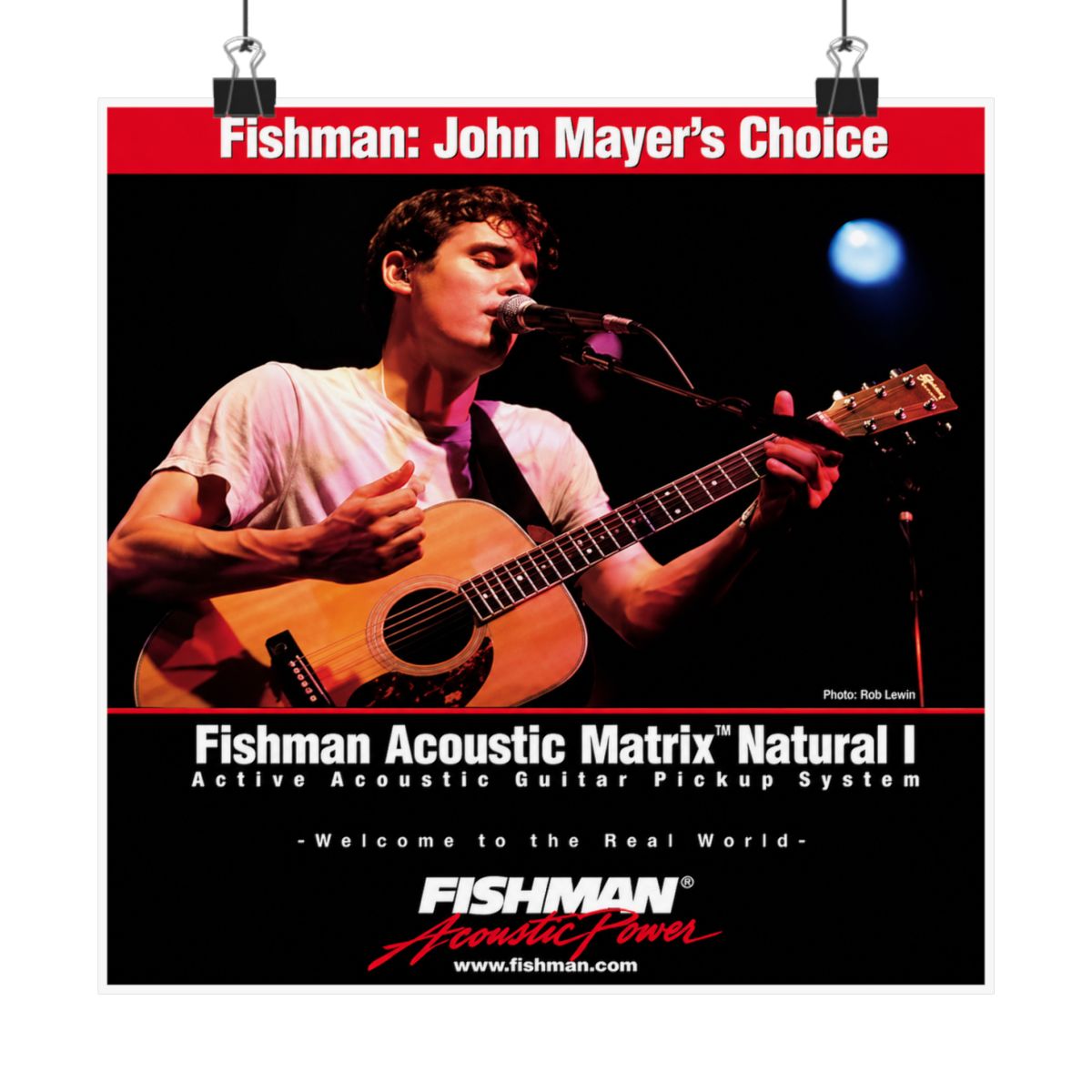 John Mayer Poster