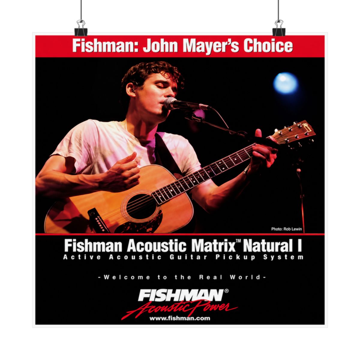 John Mayer Poster - alternate angle 3, merchandise