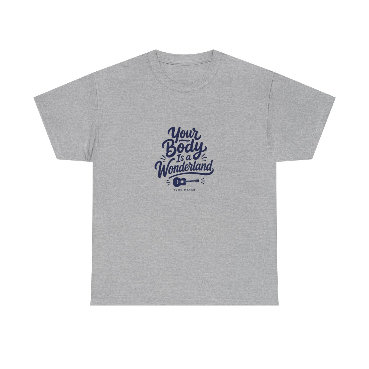 John Mayer "Your Body Is a Wonderland" Unisex Tee - alternate angle 4, merchandise