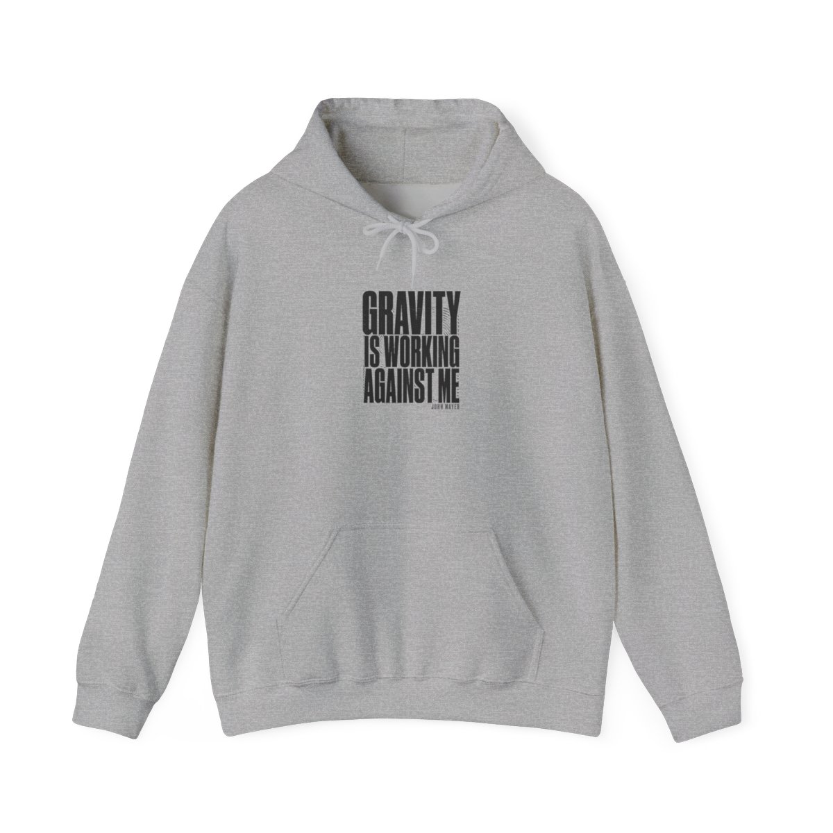 John Mayer "Gravity Is Working Against Me" Hoodie - alternate angle 4, merchandise