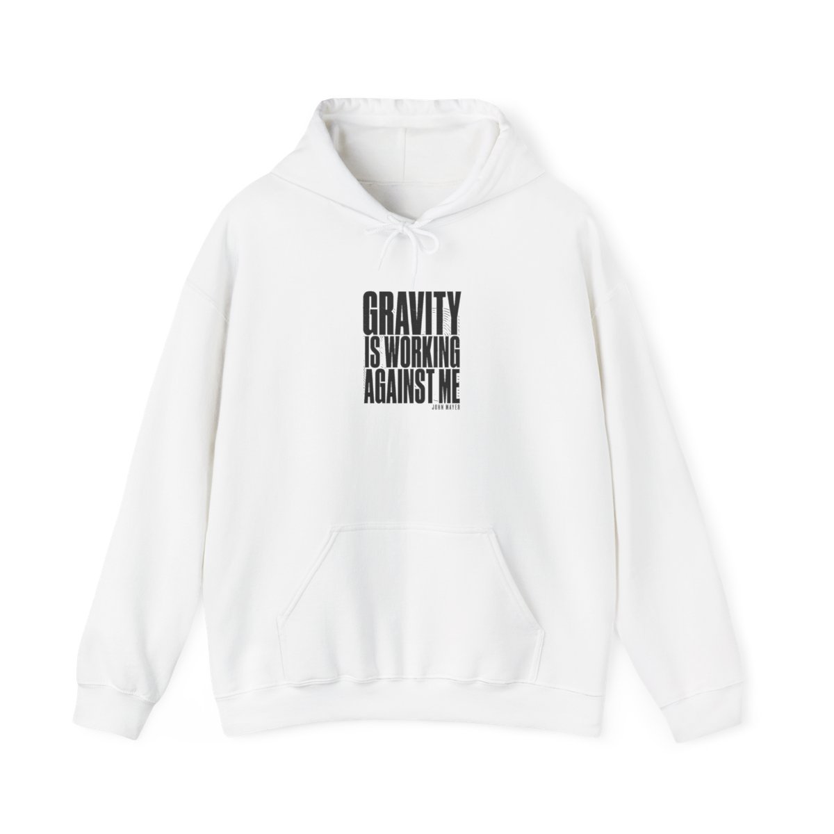 John Mayer "Gravity Is Working Against Me" Hoodie - alternate angle 2, merchandise