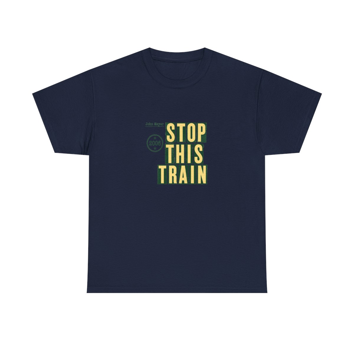 John Mayer "Stop This Train" Unisex Tee - Official T-Shirts merchandise