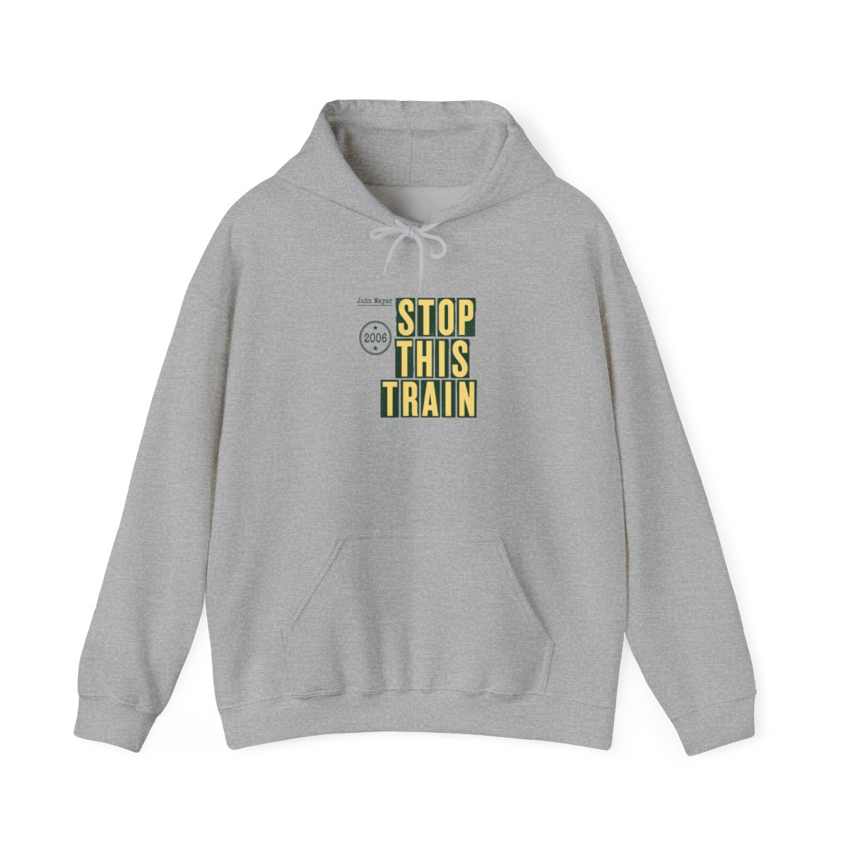 John Mayer "Stop This Train" Hoodie - alternate angle 2, merchandise