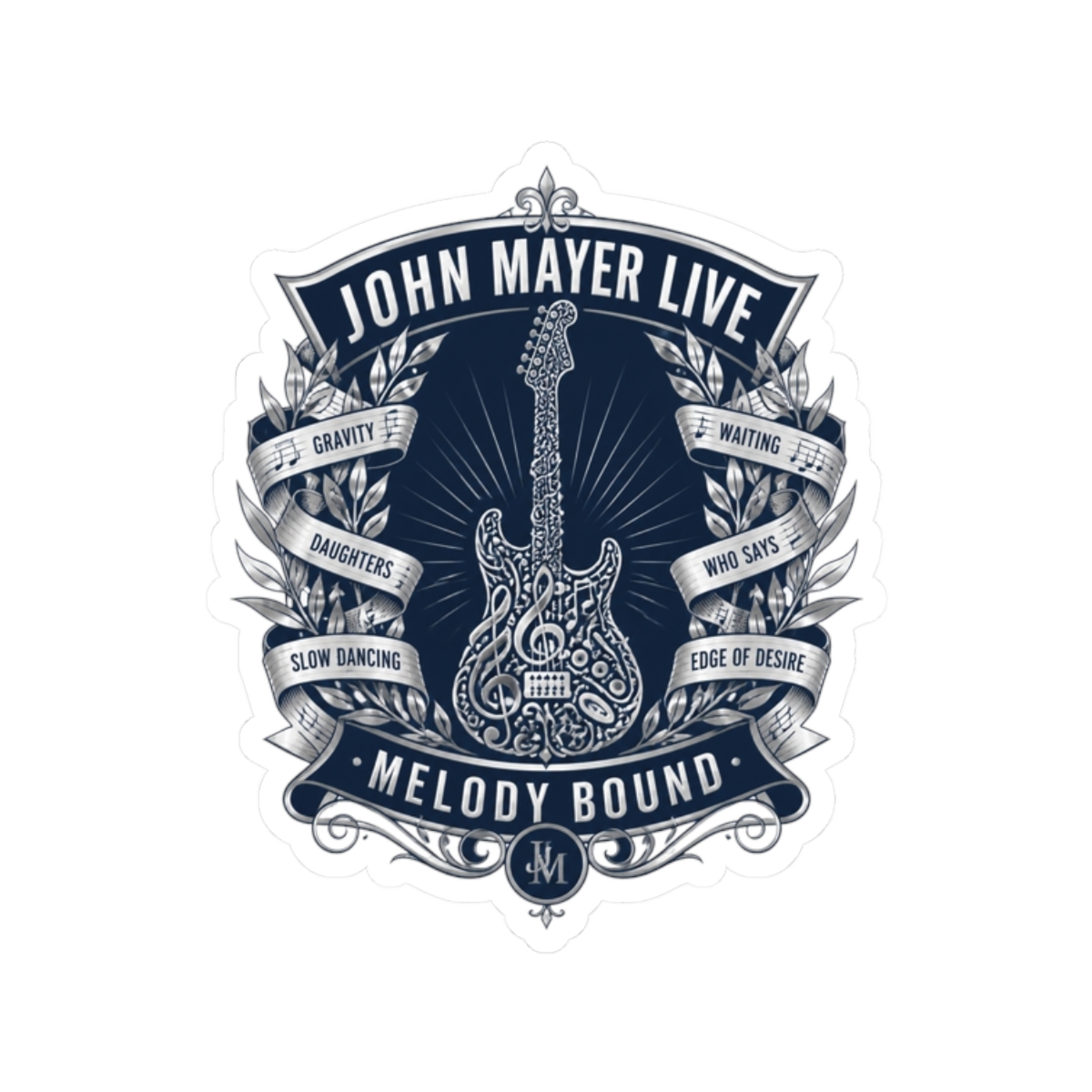 John Mayer Song Titles Like Sticker