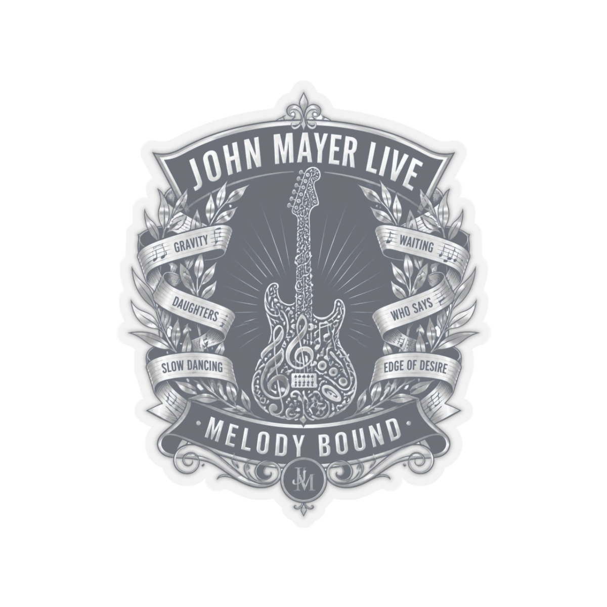 John Mayer Song Titles Like Sticker