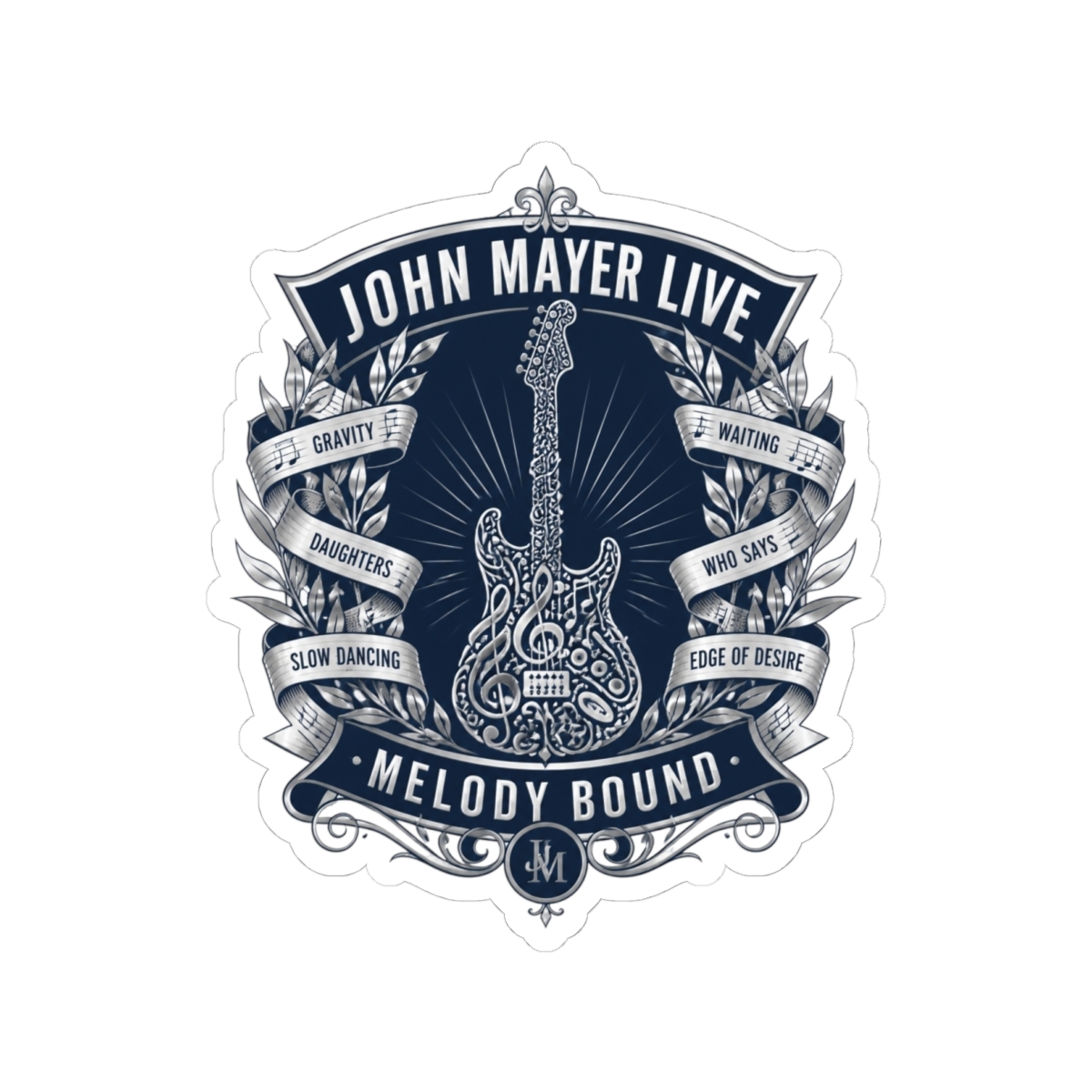 John Mayer Song Titles Like Sticker