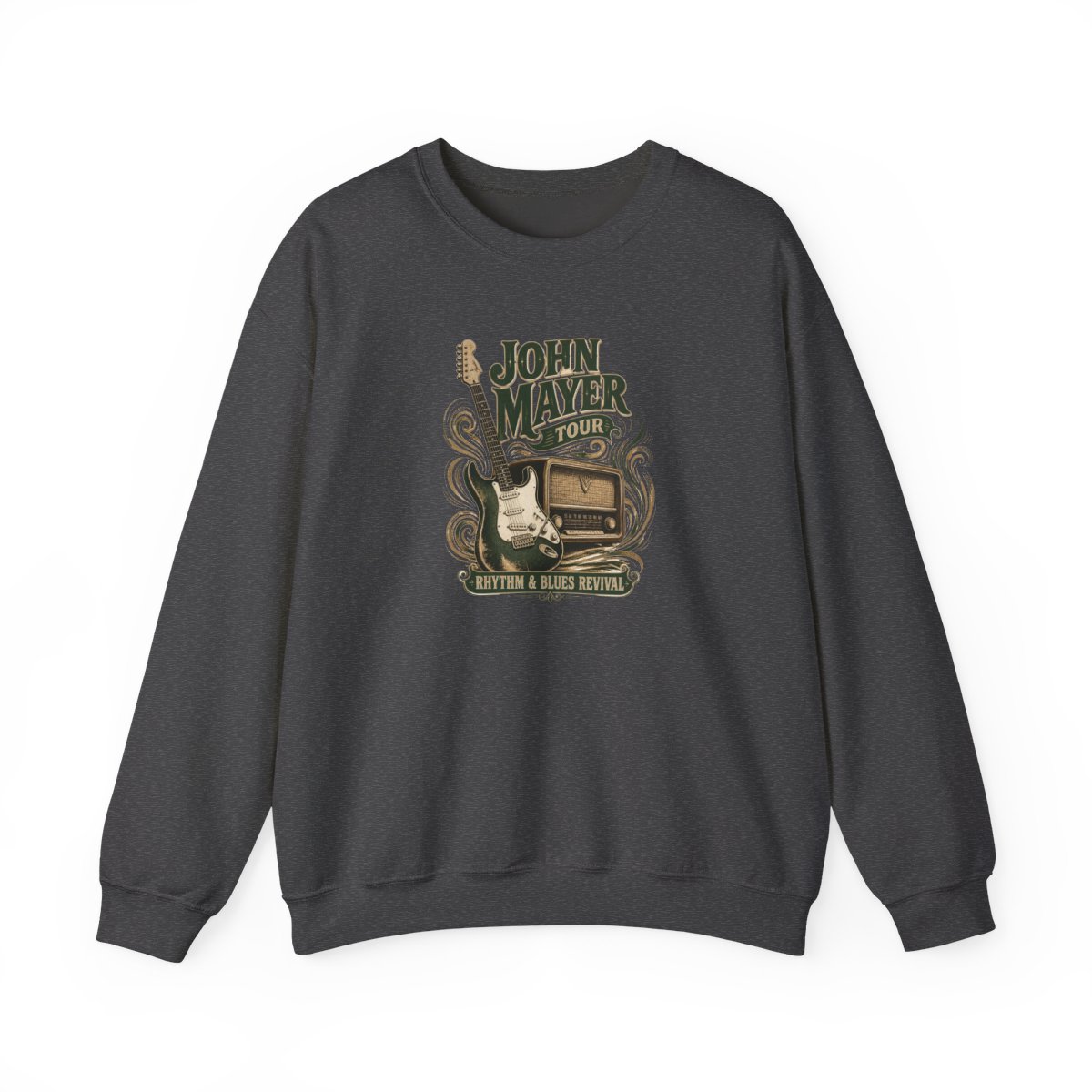 John Mayer "John Mayer Tour" Crewneck - alternate angle 3, merchandise
