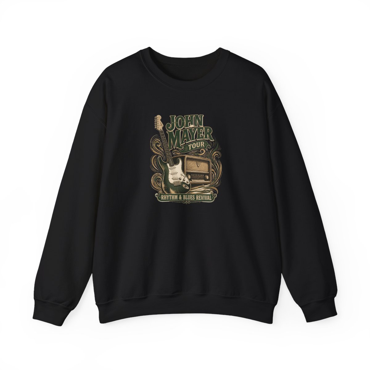 John Mayer "John Mayer Tour" Crewneck - alternate angle 4, merchandise