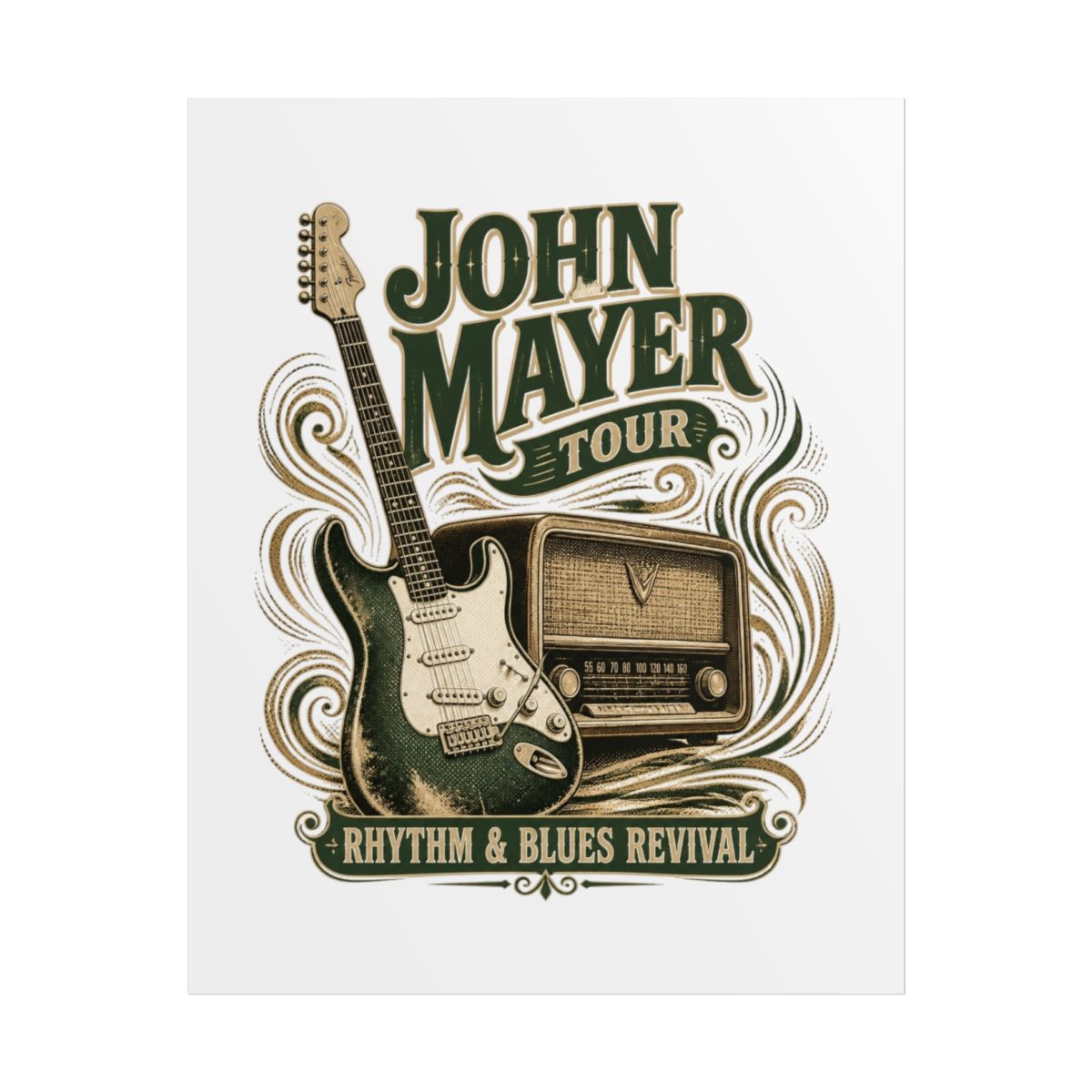 John Mayer "John Mayer Tour" Poster
